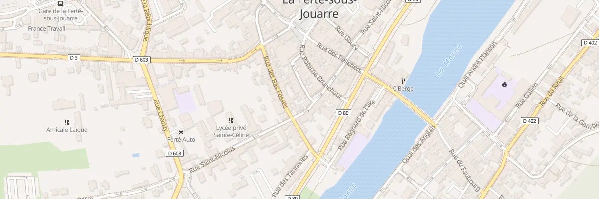 Plan du 3B Rue des Etuves à La Ferté-sous-Jouarre