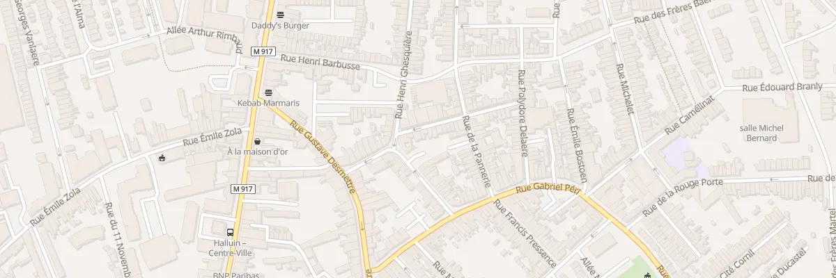 Plan du 4 Rue Lucien Sampaix à Halluin