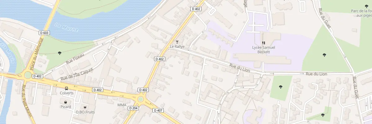 Plan du 93 Rue de Condé à La Ferté-sous-Jouarre