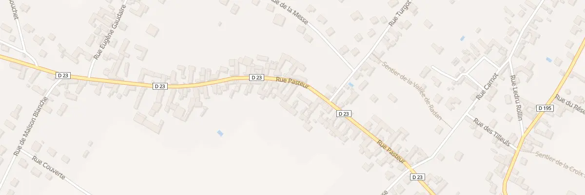 Plan du 35 Rue Pasteur à Vinneuf