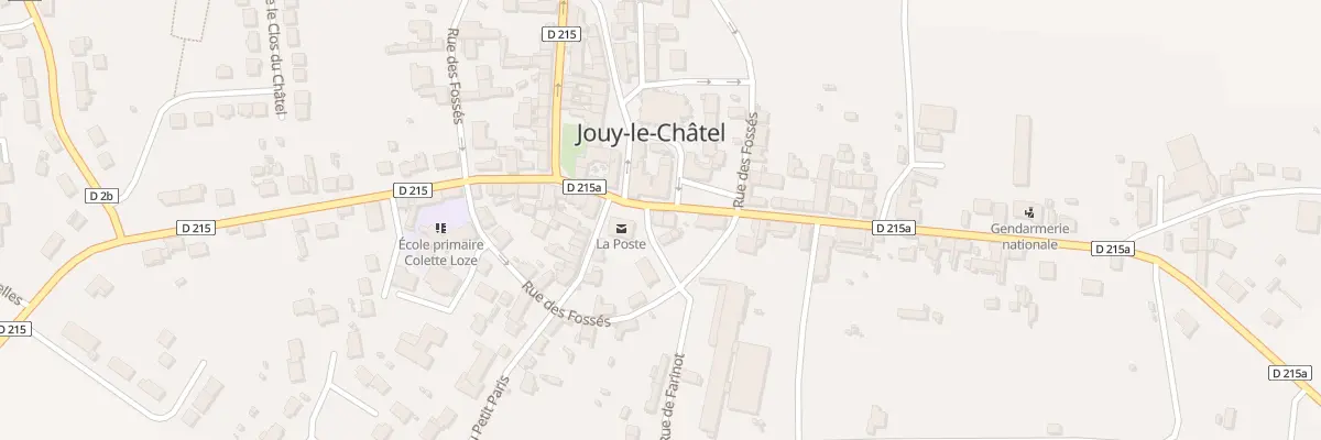 Plan du 1B Rue de Provins à Jouy-le-Châtel