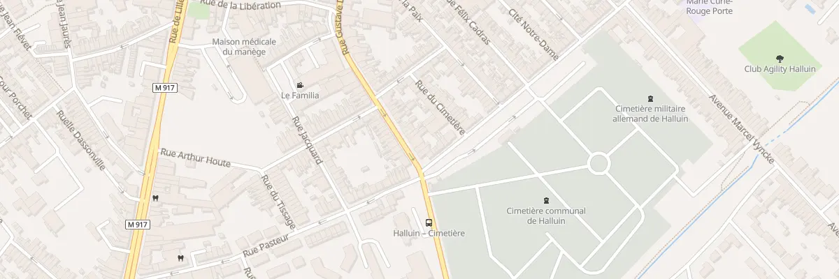 Plan du 157 Rue Gustave Desmettre à Halluin