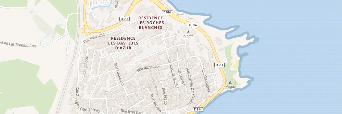 Plan du 40 Rue Aristide Maillol à Banyuls-sur-Mer