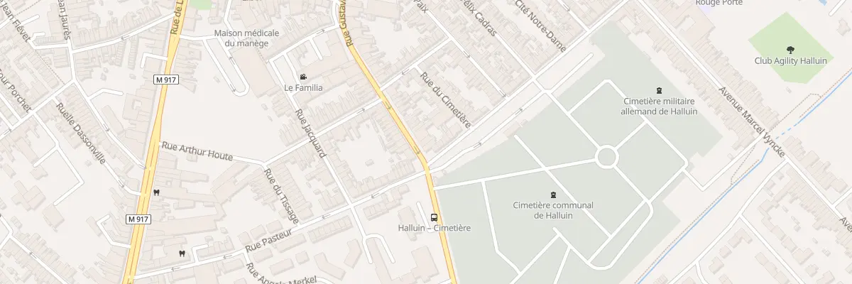Plan du 159 Rue Gustave Desmettre à Halluin