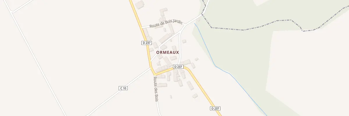 Plan du 1 Rte du Lavoir à Perroy