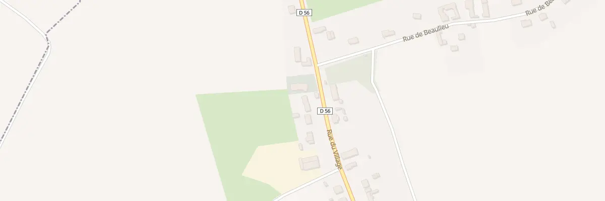 Plan du 8 Rue du Village à Beaumont-en-Beine