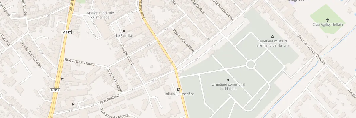 Plan du 161 Rue Gustave Desmettre à Halluin
