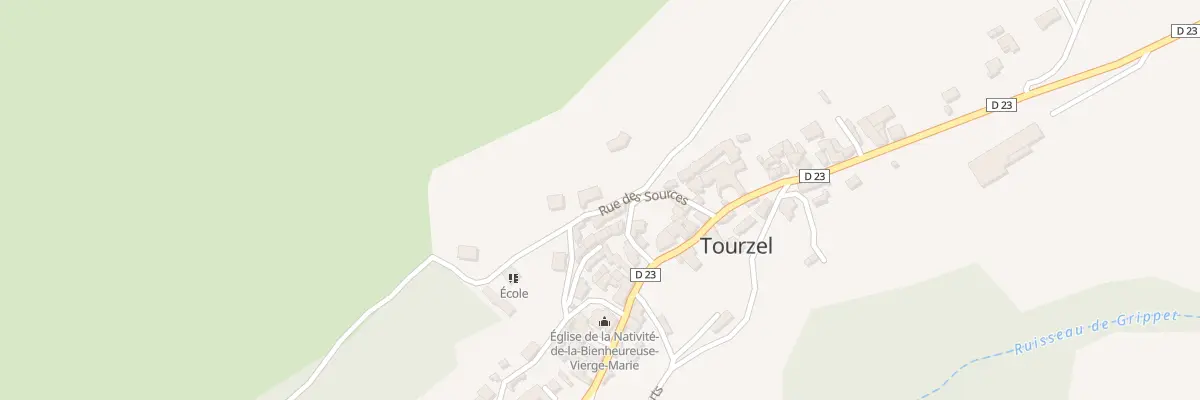 Plan du 9001 Rue des Sources à Tourzel-Ronzières