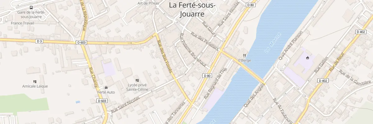 Plan du 48 Rue Saint Nicolas à La Ferté-sous-Jouarre
