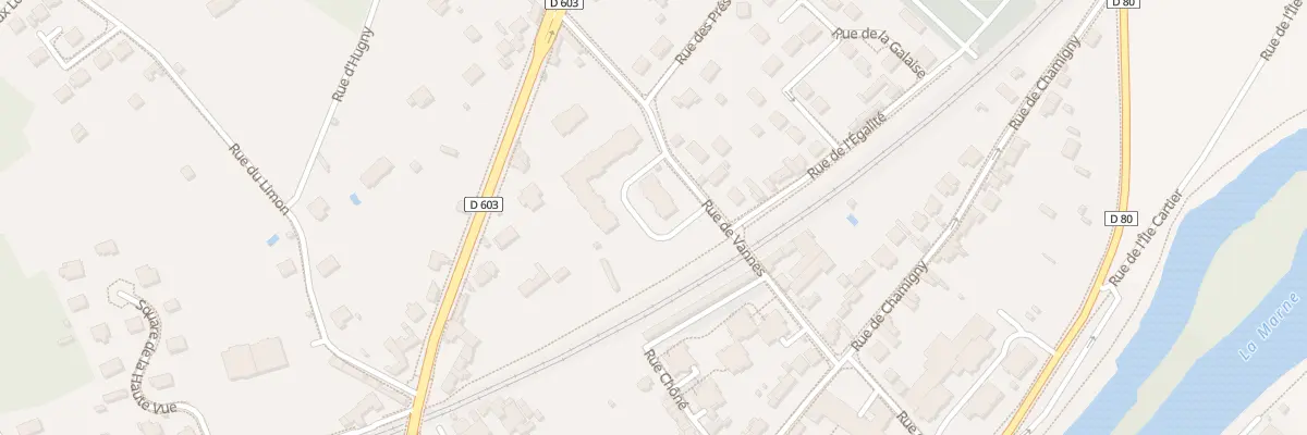 Plan du 23 Rue des Vannes à La Ferté-sous-Jouarre