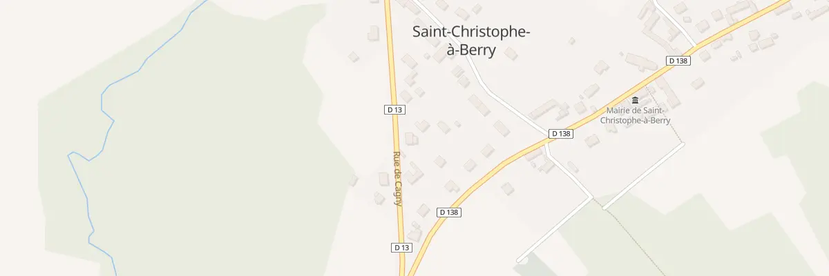 Plan du 6 Rue de Cagny à Saint-Christophe-à-Berry