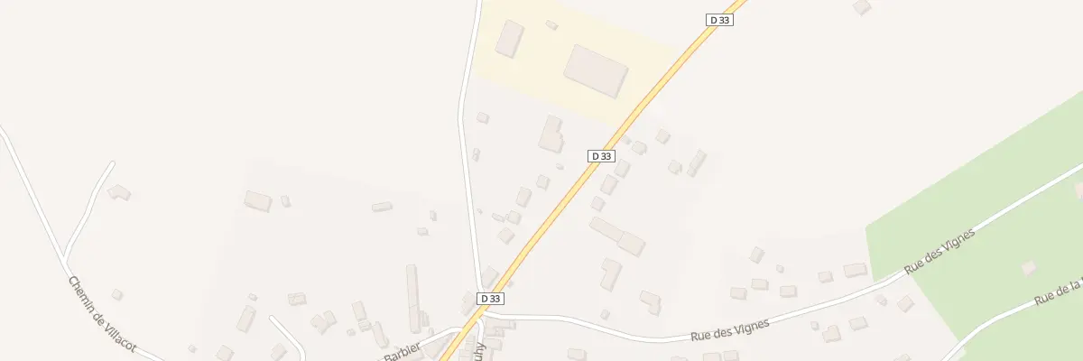 Plan du 11 Rue de la Belle Étoile à Donzy
