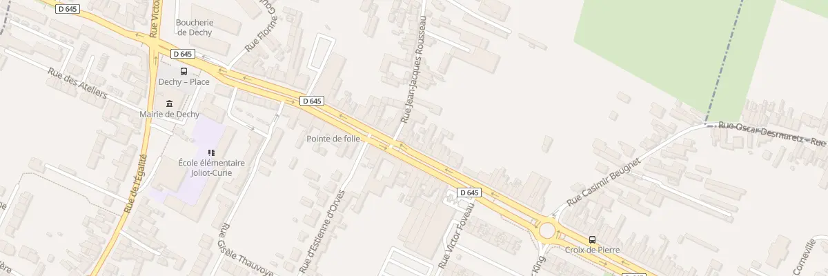 Plan du 3B Rue Suzanne Lanoy à Dechy