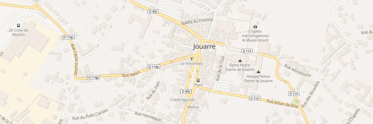 Plan du 16 Grande Place à Jouarre