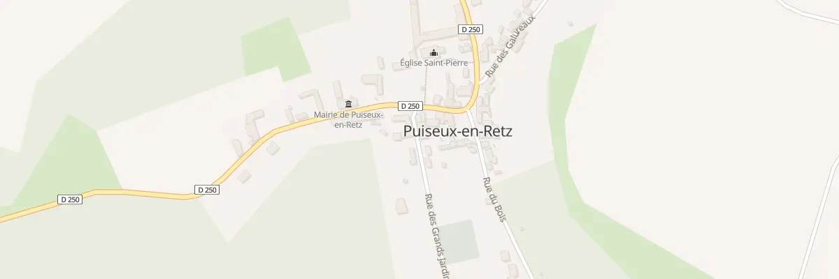 Plan du 3 Rue des Grands Jardins à Puiseux-en-Retz