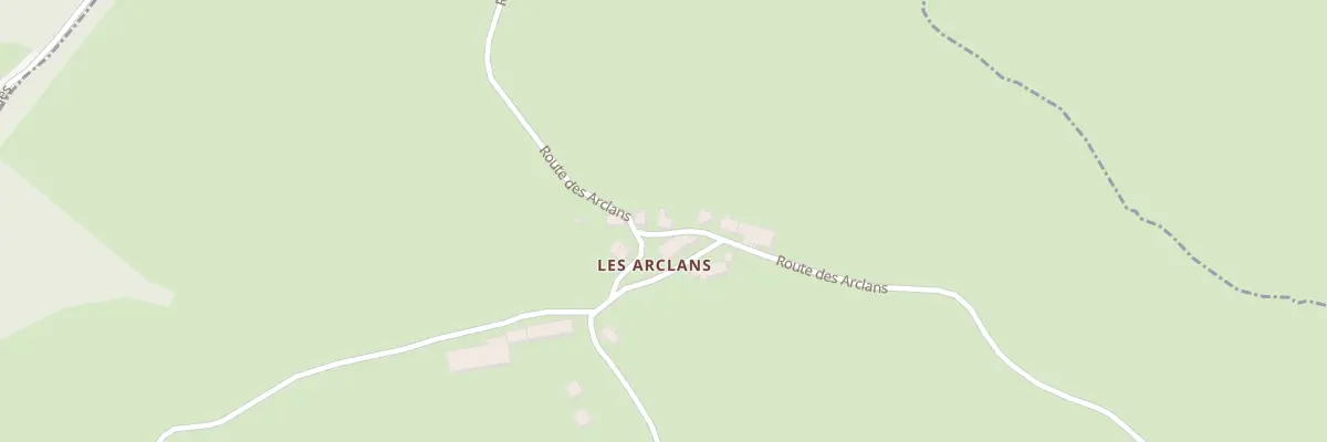 Plan du 5359 Les Arclans à Cressanges
