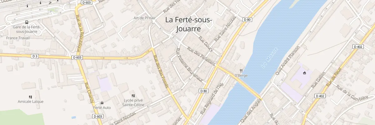 Plan du 12 Rue Poterne Brunehaut à La Ferté-sous-Jouarre
