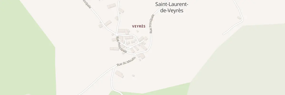 Plan du 5025 Veyres à Saint-Laurent-de-Veyrès