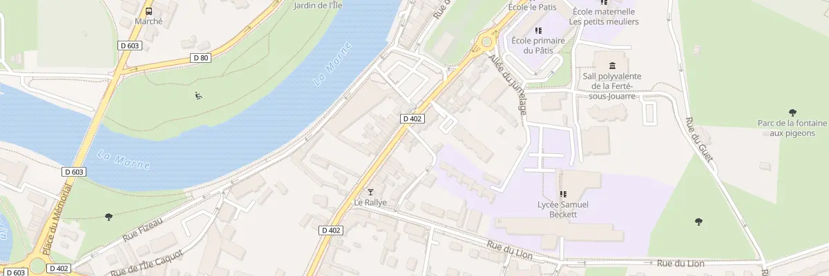 Plan du 73 Rue de Condé à La Ferté-sous-Jouarre