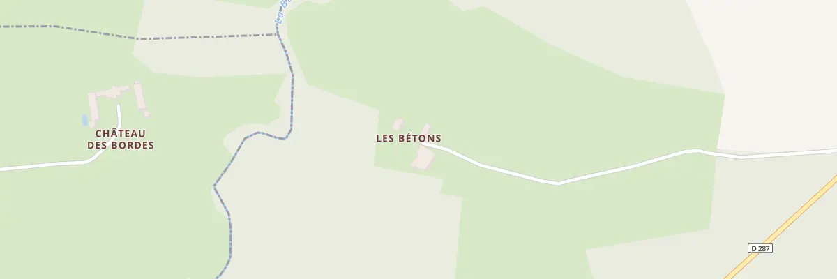 Plan du 5012 Locaterie du Beton à Aubigny