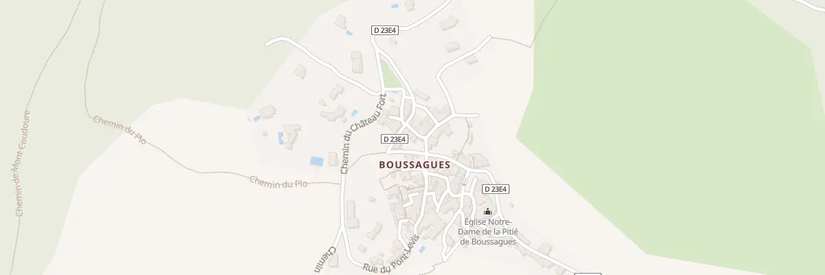 Plan du 5141 Boussagues à La Tour-sur-Orb