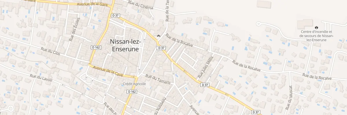 Plan du 45 Av de Lespignan à Nissan-lez-Enserune