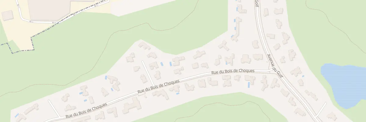Plan du 767 Rue du Bois de Choques à Mérignies