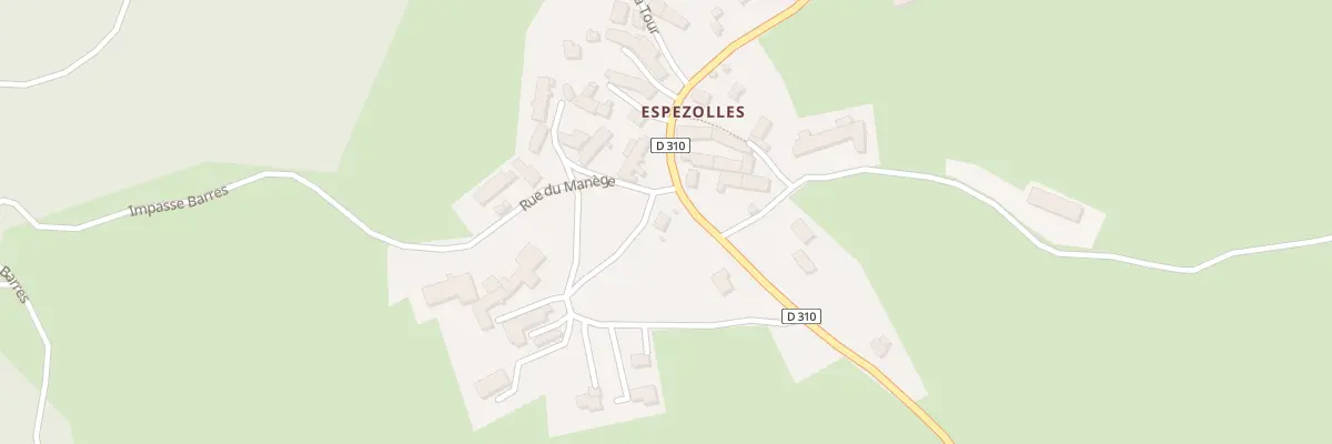 Plan du 5034 Espezolles à Saint-Mary-le-Plain