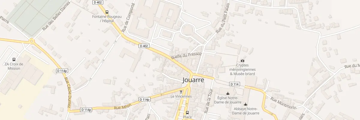 Plan du 12 Rue Petit Huet à Jouarre