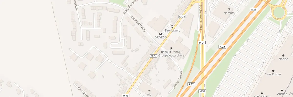 Plan du 76 Rue du Dronckaert à Roncq