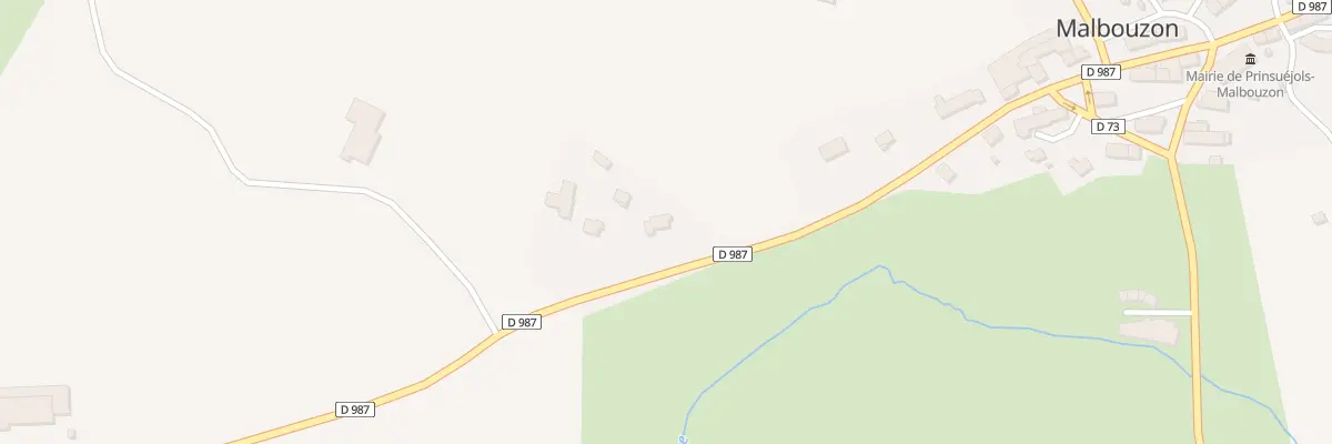 Plan du 5081 Rte de Nasbinals à Prinsuéjols-Malbouzon