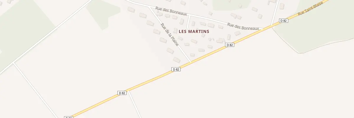 Plan du 1 Rue de la Plaine à Brannay