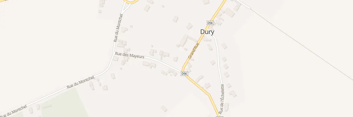 Plan du 2 Rue des Mayeurs à Dury