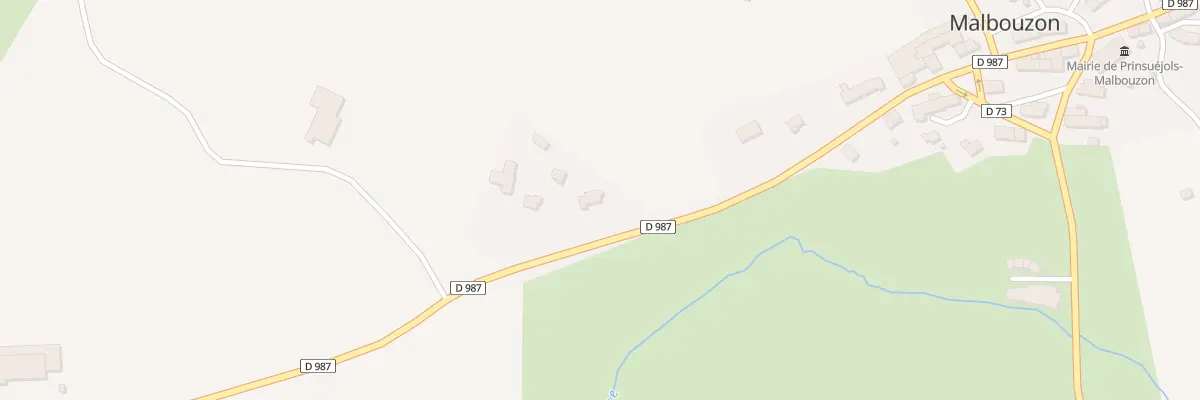 Plan du 5081 Rte de Nasbinals à Prinsuéjols-Malbouzon