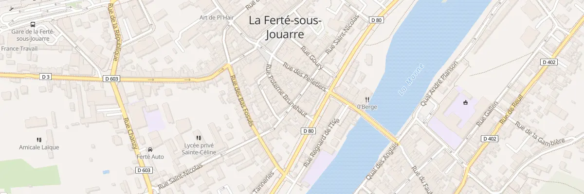 Plan du 40 Rue Saint Nicolas à La Ferté-sous-Jouarre