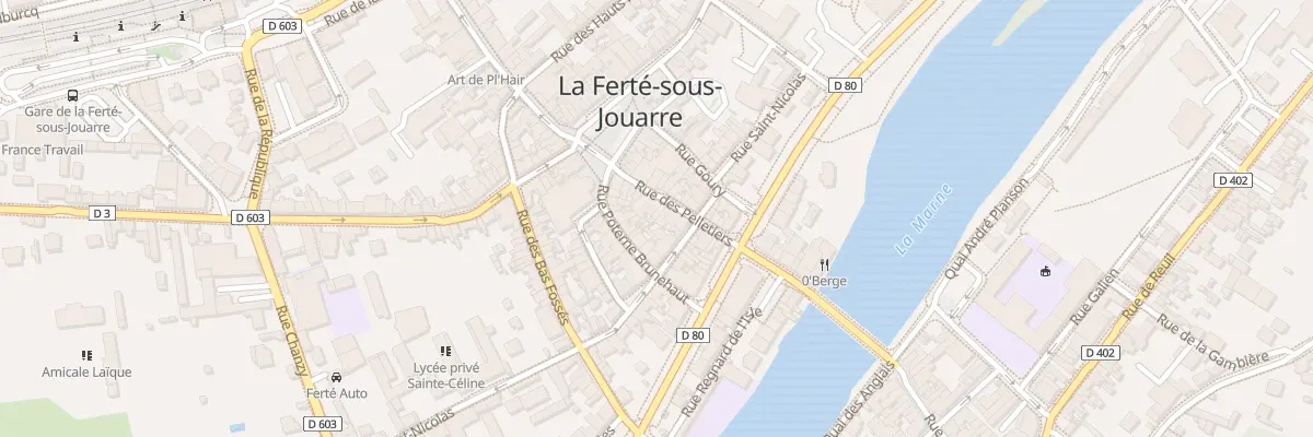 Plan du 23 Rue des Pelletiers à La Ferté-sous-Jouarre