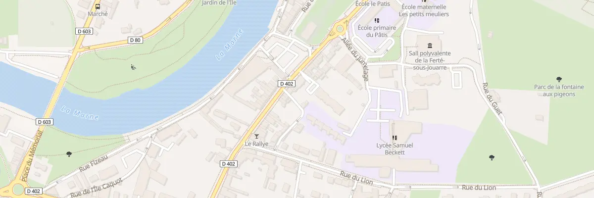 Plan du 71 Rue de Condé à La Ferté-sous-Jouarre