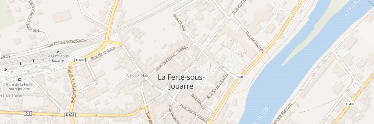 Plan du 48 Rue de Chamigny à La Ferté-sous-Jouarre