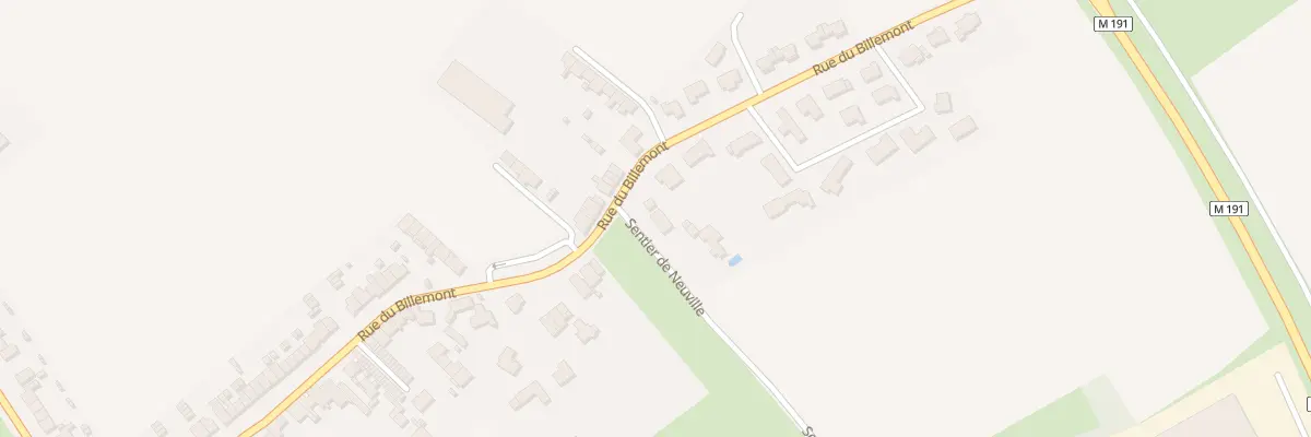 Plan du 9002 Rue du Billemont à Roncq