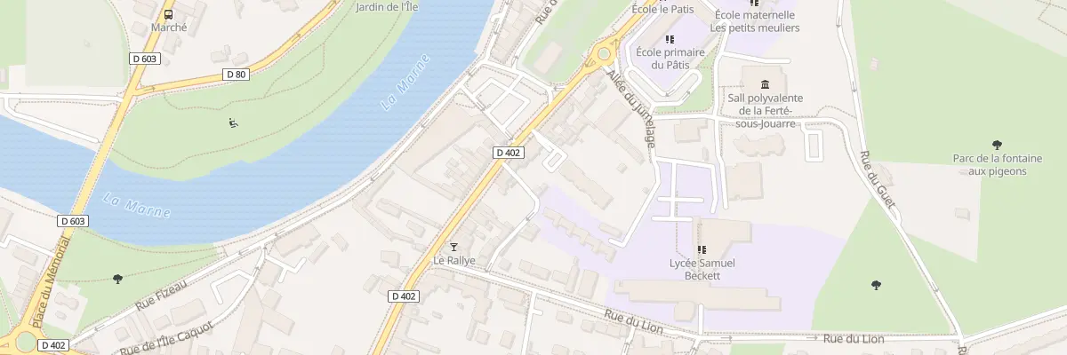 Plan du 69 Rue de Condé à La Ferté-sous-Jouarre