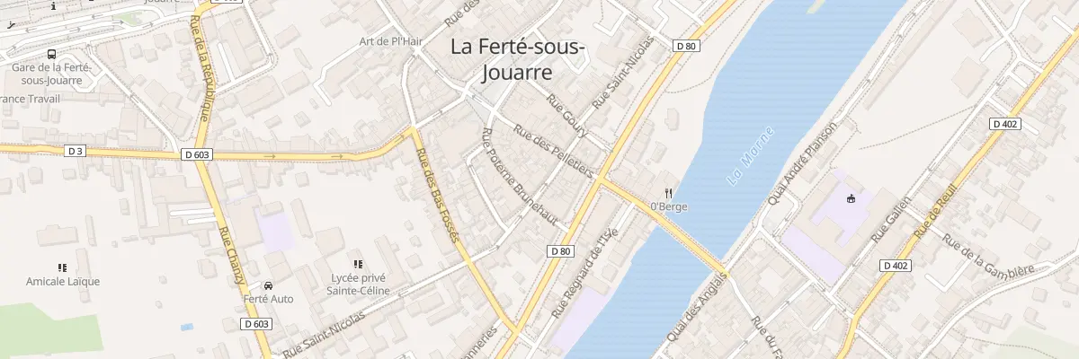 Plan du 32 Rue Saint Nicolas à La Ferté-sous-Jouarre