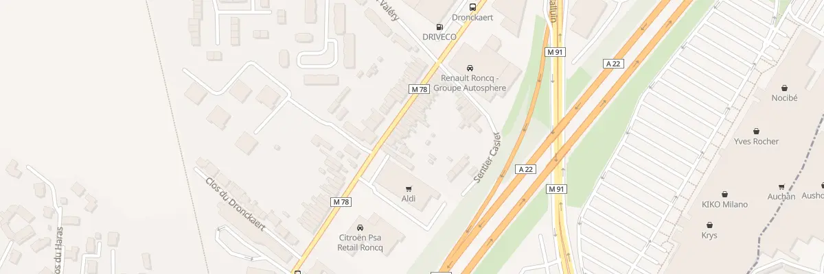 Plan du 137 Rue du Dronckaert à Roncq