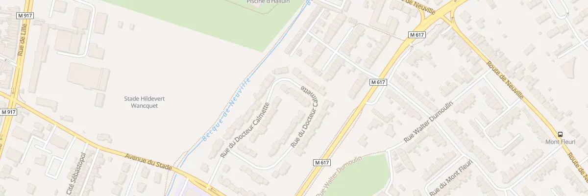 Plan du 24 Rue du Docteur Calmette à Halluin