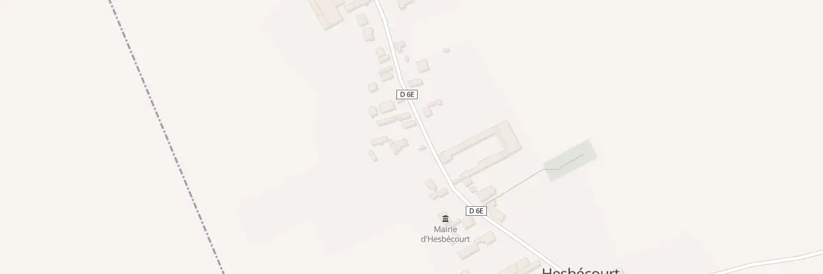 Plan du 24 Rue Grande Rue à Hesbécourt