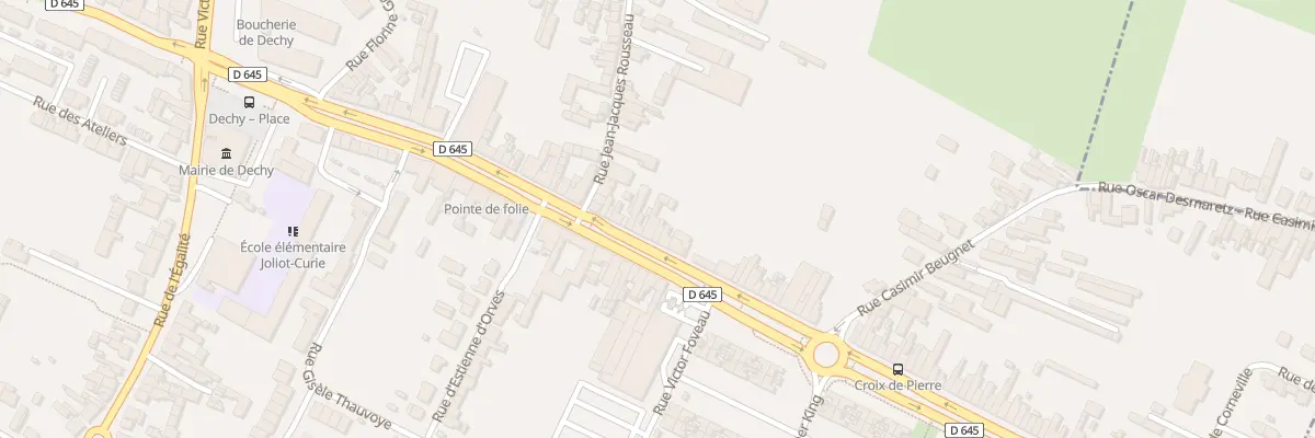 Plan du 9 Rue Suzanne Lanoy à Dechy