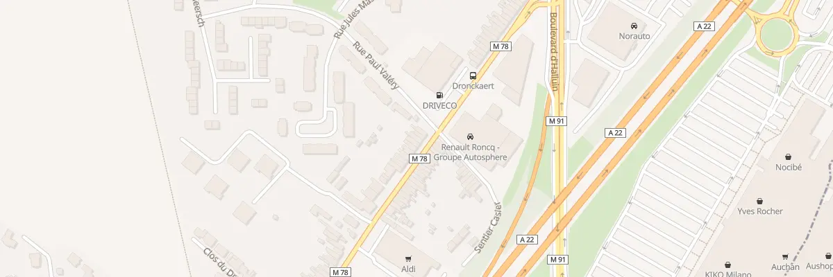 Plan du 72 Rue du Dronckaert à Roncq