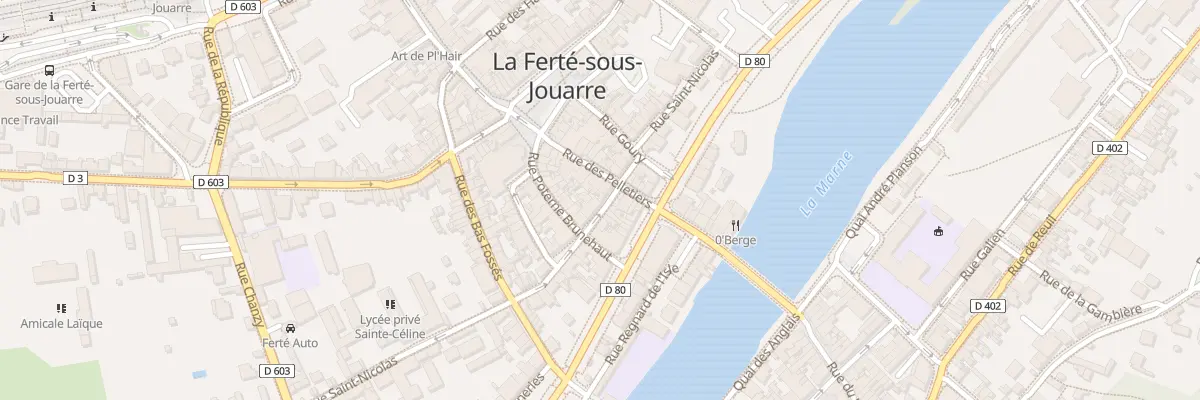 Plan du 30B Rue Saint Nicolas à La Ferté-sous-Jouarre
