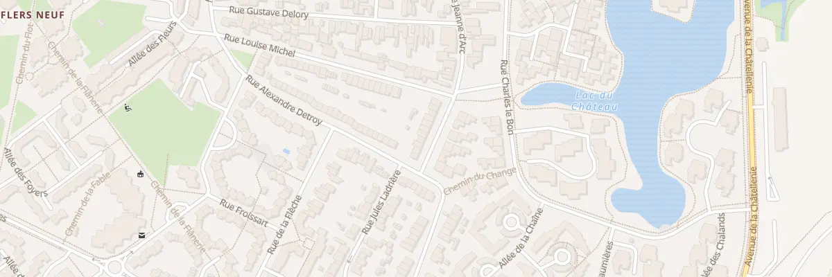 Plan du 104 Rue Jeanne d’Arc à Villeneuve-d’Ascq