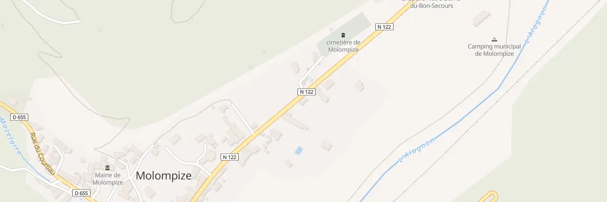 Plan du 7 Rue Henri Rassemusse à Molompize