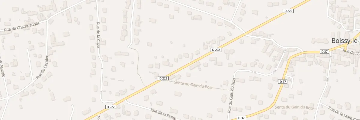 Plan du 36 Av Charles de Gaulle à Boissy-le-Châtel